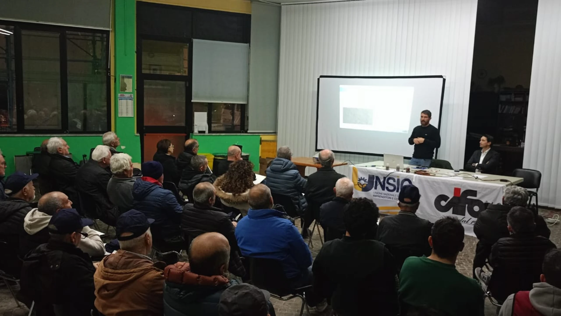 Venafro: incontro formativo sulle tecniche di concimazione. Cifo e Unsic a supporto degli agricoltori.